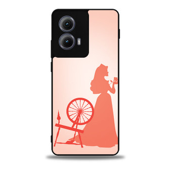 Sleeping Beauty Aurora in Bed Motorola Moto Edge 5G 2024/ Moto Edge 5G 2025 Case