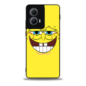 spongebob squarepants smiles Motorola Moto Edge 5G 2024/ Moto Edge 5G 2025 Case