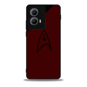 Star Trek Logo Dark Red Motorola Moto Edge 5G 2024/ Moto Edge 5G 2025 Case