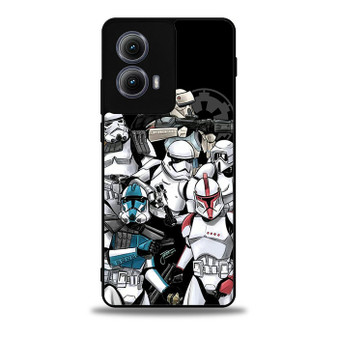 Star Wars The Troopers Collage Motorola Moto Edge 5G 2024/ Moto Edge 5G 2025 Case
