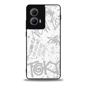 Stussy Cities Of The World Art Motorola Moto Edge 5G 2024/ Moto Edge 5G 2025 Case