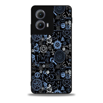 supernatural logo collage Motorola Moto Edge 5G 2024/ Moto Edge 5G 2025 Case