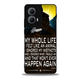 Wolverine Quotes Motorola Moto Edge 5G 2024/ Moto Edge 5G 2025 Case