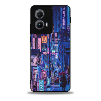 Tokyo City at Night Motorola Moto Edge 5G 2024/ Moto Edge 5G 2025 Case