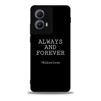 The Vampire Diaries Mikaelson Quotes 2 Motorola Moto Edge 5G 2024/ Moto Edge 5G 2025 Case