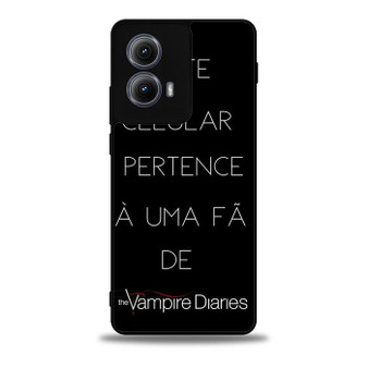 The Vampire Diaries Quotes Motorola Moto Edge 5G 2024/ Moto Edge 5G 2025 Case