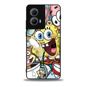 Spongebob Square Pants All Friendship Motorola Moto Edge 5G 2024/ Moto Edge 5G 2025 Case