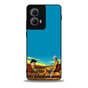 Rick and Morty Breaking Bad Style Motorola Moto Edge 5G 2024/ Moto Edge 5G 2025 Case