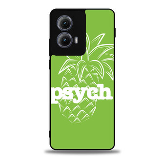Pineapple Psych White Motorola Moto Edge 5G 2024/ Moto Edge 5G 2025 Case
