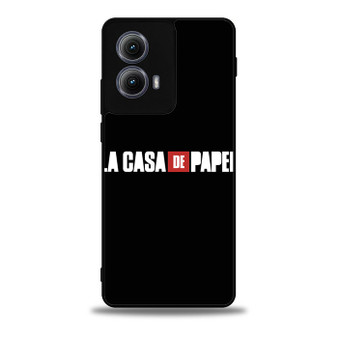 La Casa De Papel Logo Motorola Moto Edge 5G 2024/ Moto Edge 5G 2025 Case