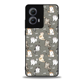 Cute Cats Collages Motorola Moto Edge 5G 2024/ Moto Edge 5G 2025 Case