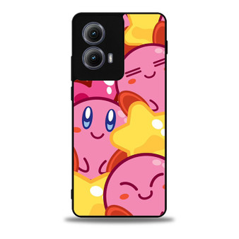 Kirby Cute Collage Motorola Moto Edge 5G 2024/ Moto Edge 5G 2025 Case