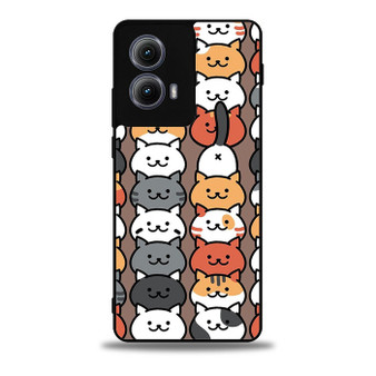 Neko Atsume Cats Motorola Moto Edge 5G 2024/ Moto Edge 5G 2025 Case