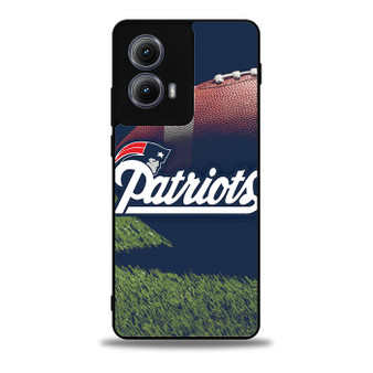 New England Patriots 1 Motorola Moto Edge 5G 2024/ Moto Edge 5G 2025 Case