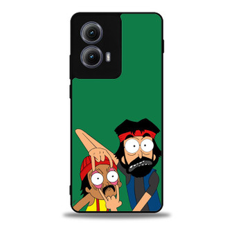 Rick and Morty Cheech And Chong Motorola Moto Edge 5G 2024/ Moto Edge 5G 2025 Case