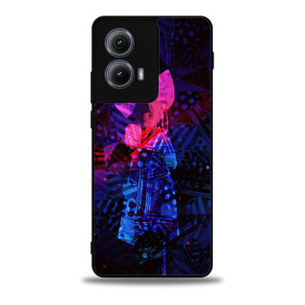 Sia Neon Pattern Art Motorola Moto Edge 5G 2024/ Moto Edge 5G 2025 Case