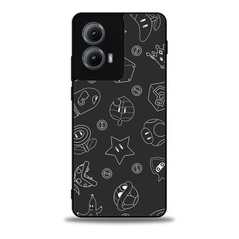 Super Mario game Items Motorola Moto Edge 5G 2024/ Moto Edge 5G 2025 Case