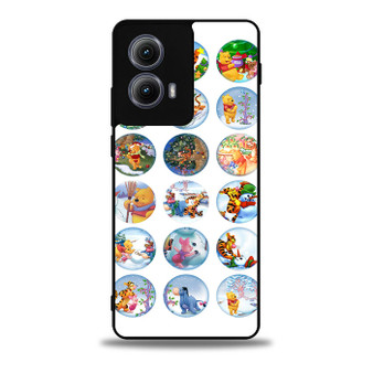 Winnie The Pooh Pins Motorola Moto Edge 5G 2024/ Moto Edge 5G 2025 Case