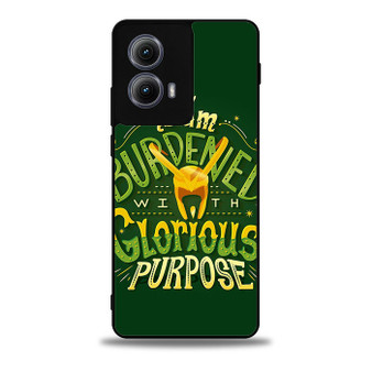 Loki Quotes Glorious Purpose Motorola Moto Edge 5G 2024/ Moto Edge 5G 2025 Case