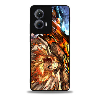 Demon Slayer Akaza vs Rengoku 2 Motorola Moto Edge 5G 2024/ Moto Edge 5G 2025 Case