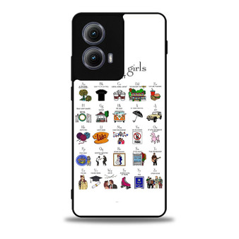 Gilmore Girls Alphabet Motorola Moto Edge 5G 2024/ Moto Edge 5G 2025 Case