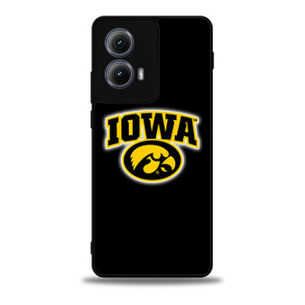 Iowa Hawkeyes Main Logo Motorola Moto Edge 5G 2024/ Moto Edge 5G 2025 Case