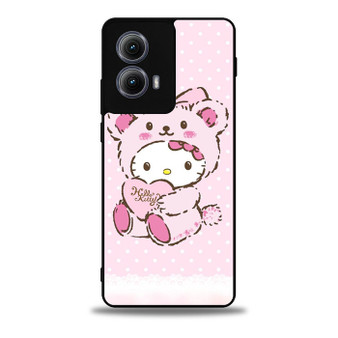 Pink Cute Hello Kitty Bear Motorola Moto Edge 5G 2024/ Moto Edge 5G 2025 Case