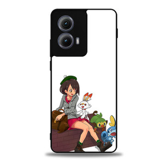 Pokemon Sword and Shield Scorbunny Grookey Sobble Motorola Moto Edge 5G 2024/ Moto Edge 5G 2025 Case