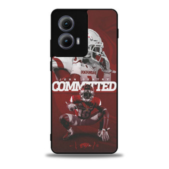Arkansas razorbacks John Gentry Motorola Moto Edge 5G 2024/ Moto Edge 5G 2025 Case