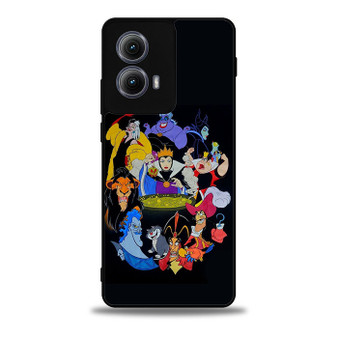 Disney All Villains Circle Motorola Moto Edge 5G 2024/ Moto Edge 5G 2025 Case