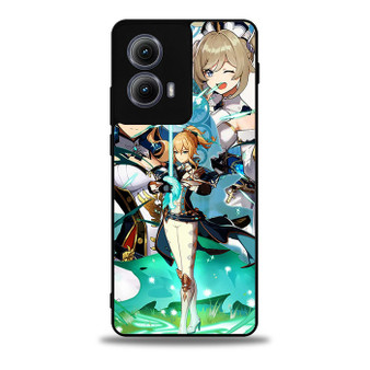 Genshin impact barbara collage Motorola Moto Edge 5G 2024/ Moto Edge 5G 2025 Case