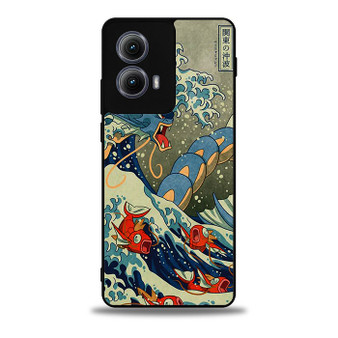 Great wave pokemon gyrados Motorola Moto Edge 5G 2024/ Moto Edge 5G 2025 Case