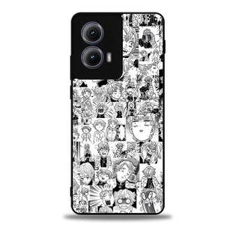 Kimetsu no yaiba zenitsu silly faces Motorola Moto Edge 5G 2024/ Moto Edge 5G 2025 Case