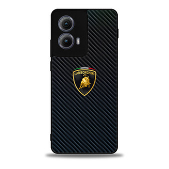 Lamborghini carbon style Motorola Moto Edge 5G 2024/ Moto Edge 5G 2025 Case