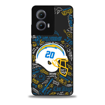 Los angeles chargers names Motorola Moto Edge 5G 2024/ Moto Edge 5G 2025 Case