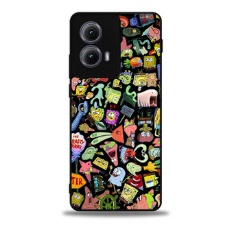 SpongeBob SquarePants Collages Motorola Moto Edge 5G 2024/ Moto Edge 5G 2025 Case