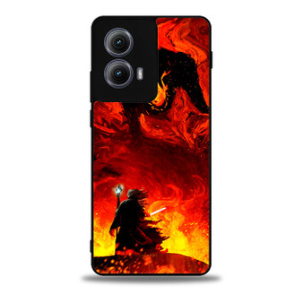 The lord of the rings Gandalf vs Balrog Motorola Moto Edge 5G 2024/ Moto Edge 5G 2025 Case