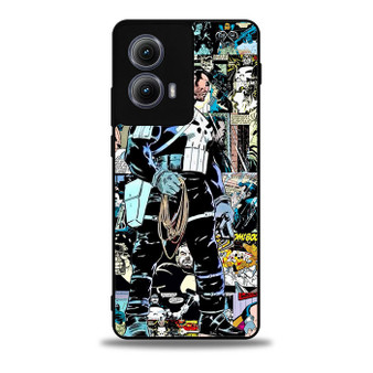 The punisher frank castle comic Motorola Moto Edge 5G 2024/ Moto Edge 5G 2025 Case