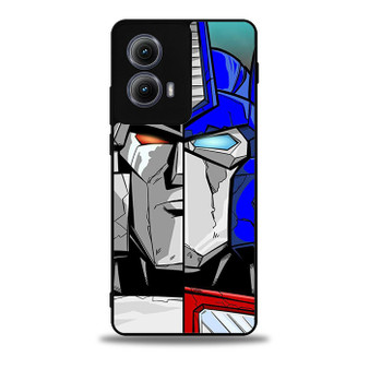 Transformers classic optimus and megatron Motorola Moto Edge 5G 2024/ Moto Edge 5G 2025 Case
