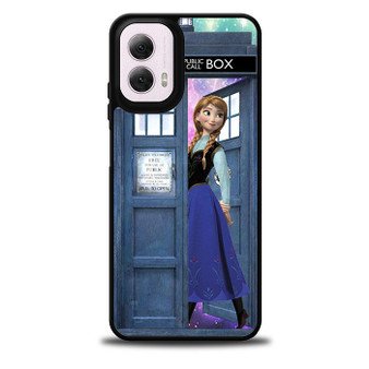 anna frozen tardis Motorola Moto G 5G 2024/ Moto G 5G 2025 Case