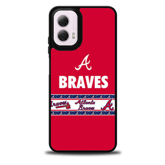 Atlanta Braves Label Motorola Moto G 5G 2024/ Moto G 5G 2025 Case