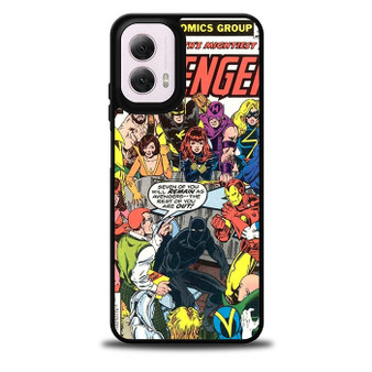 Avengers Assamble comic Motorola Moto G 5G 2024/ Moto G 5G 2025 Case
