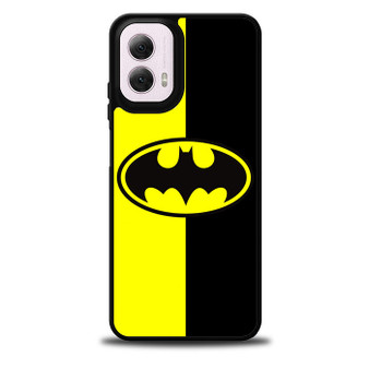 Batman Old Logo With Black & Yellow Background Motorola Moto G 5G 2024/ Moto G 5G 2025 Case