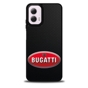 Bugatti Hex Black Design Motorola Moto G 5G 2024/ Moto G 5G 2025 Case
