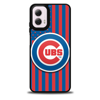 Chicago Cubs Logo 3 Motorola Moto G 5G 2024/ Moto G 5G 2025 Case