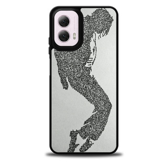 Michael Jackson word art Motorola Moto G 5G 2024/ Moto G 5G 2025 Case