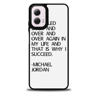 Michael Jordan Quotes Motorola Moto G 5G 2024/ Moto G 5G 2025 Case