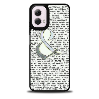 Of Mice & Men Lyrics 7 Motorola Moto G 5G 2024/ Moto G 5G 2025 Case