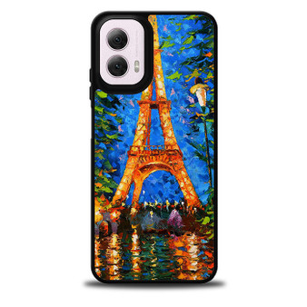 Paris Effel Tower in Abstract Motorola Moto G 5G 2024/ Moto G 5G 2025 Case