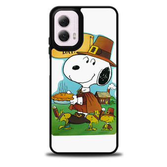 Snoopy Happy Turkey day Motorola Moto G 5G 2024/ Moto G 5G 2025 Case